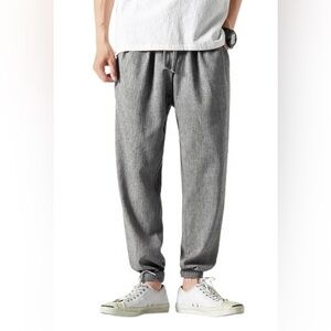 Linen/ cotton loose pants /11 boy